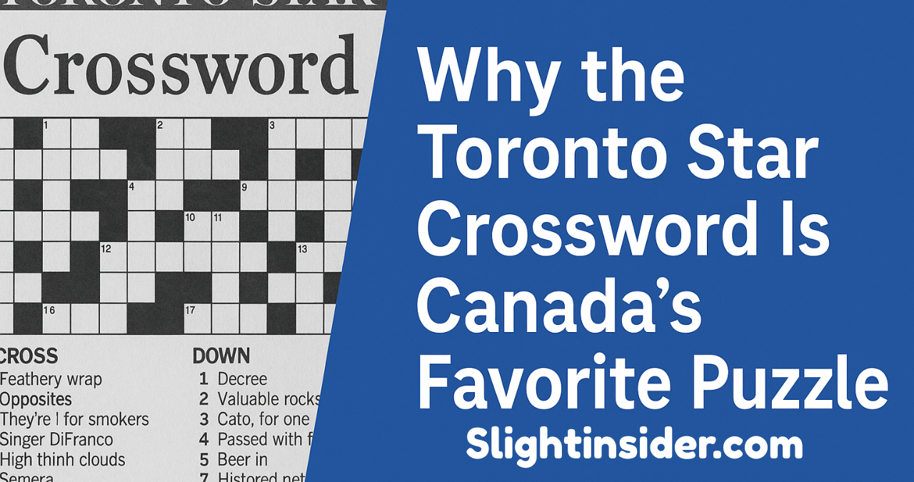 Toronto Star Crossword